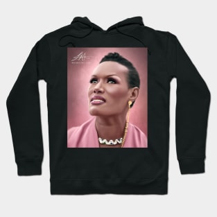 Grace Jones Digital Painting Hoodie